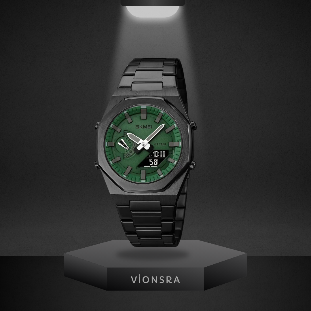 Vionsra™ Preto - Skmei'den 41 mm