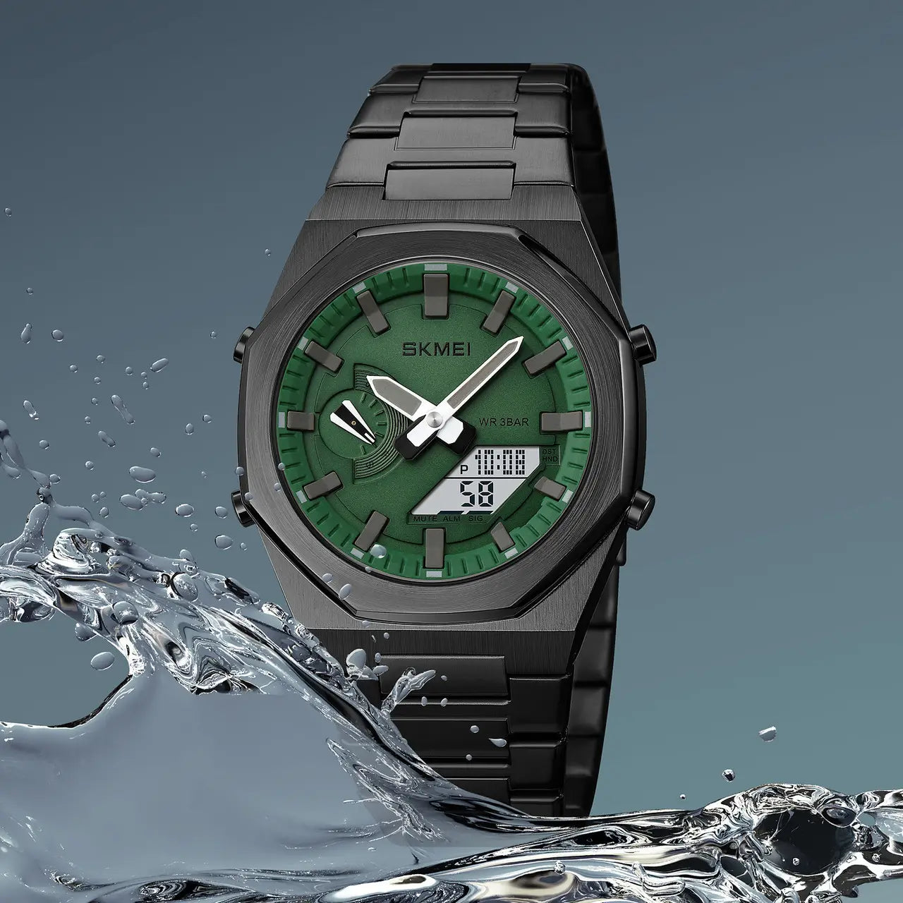 Vionsra™ Preto - Skmei'den 41 mm